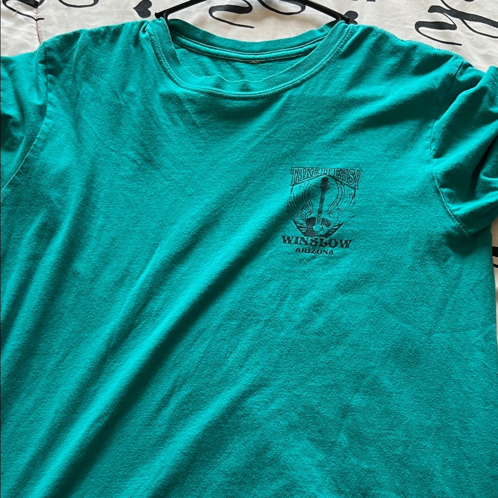 Arizona Jean Company Turquoise Short Sleeve Tee